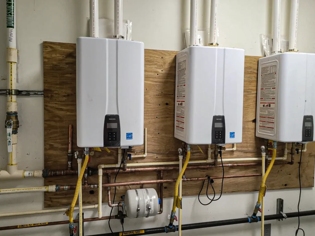 Water heater install